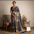 Pure Banarasi Tissue Silk Saree — Style I
