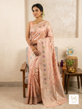 Pure Banarasi Khaddi Georgette Saree — Style II