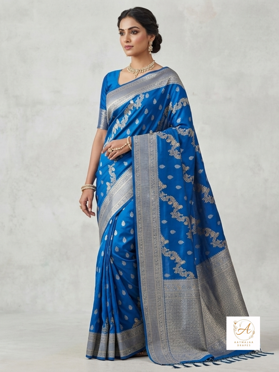 Banarasi Katan Silk Saree — Style IV
