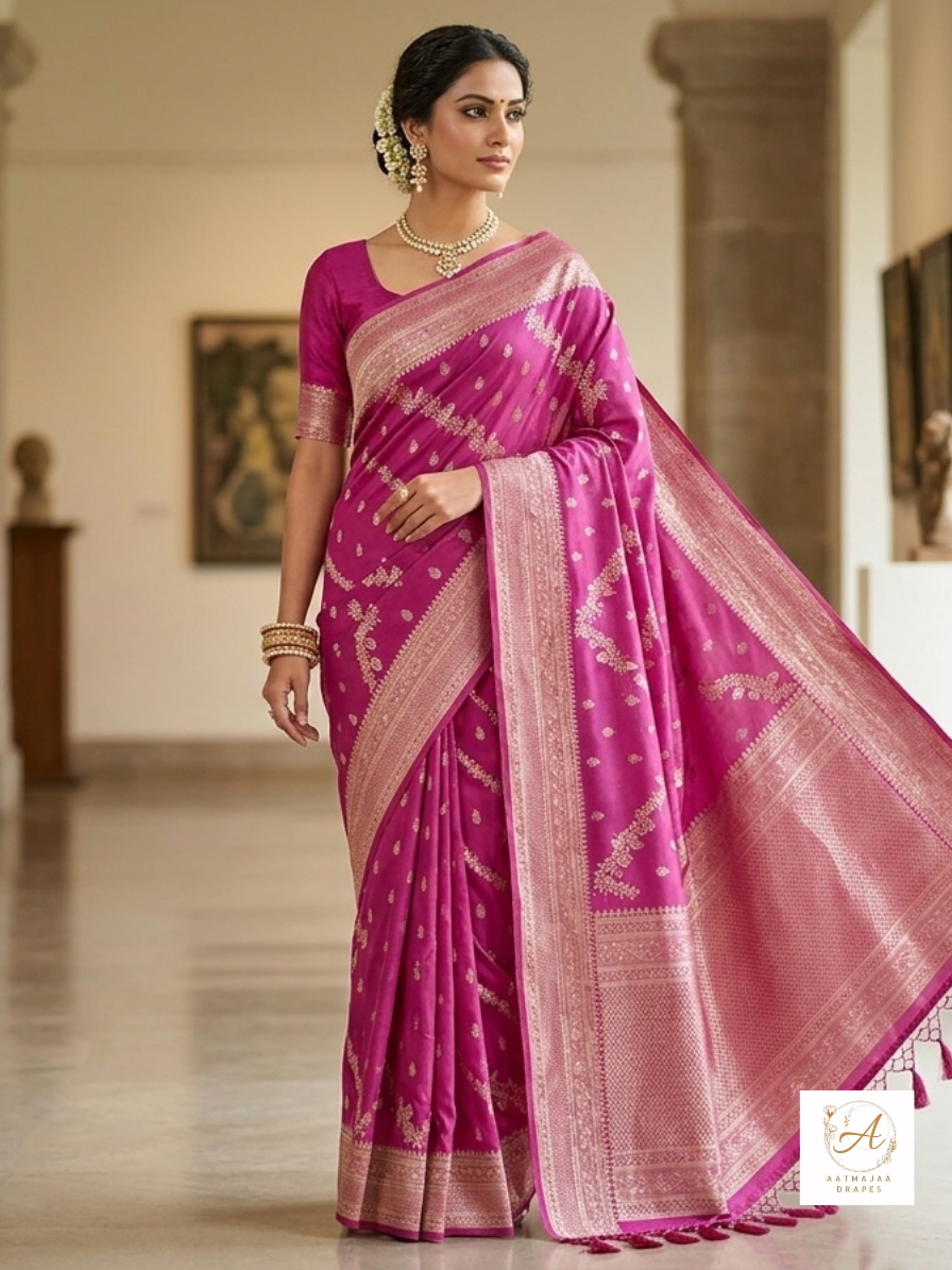 Banarasi Katan Silk Saree — Style V