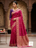 Banarasi Katan Silk Saree — Style III